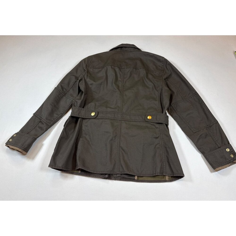 J.Crew The Downtown Field Jacket in olive green Zip Closure small (F328) - Picture 10 of 10